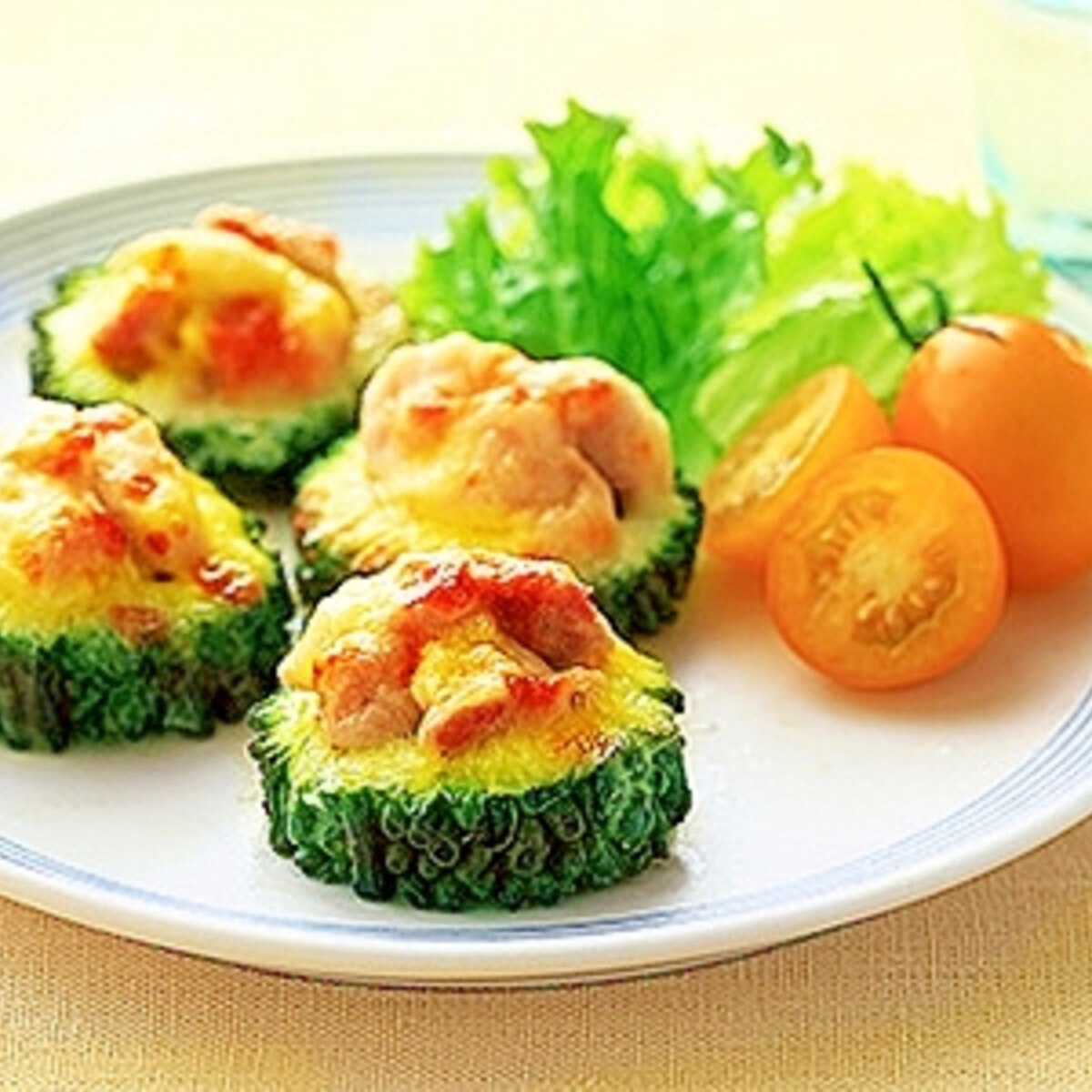 ゴーヤと鶏のチーズ グリル レシピ 作り方 By 楽天出店店舗 Joycook ジョイクック 公式shop 楽天レシピ
